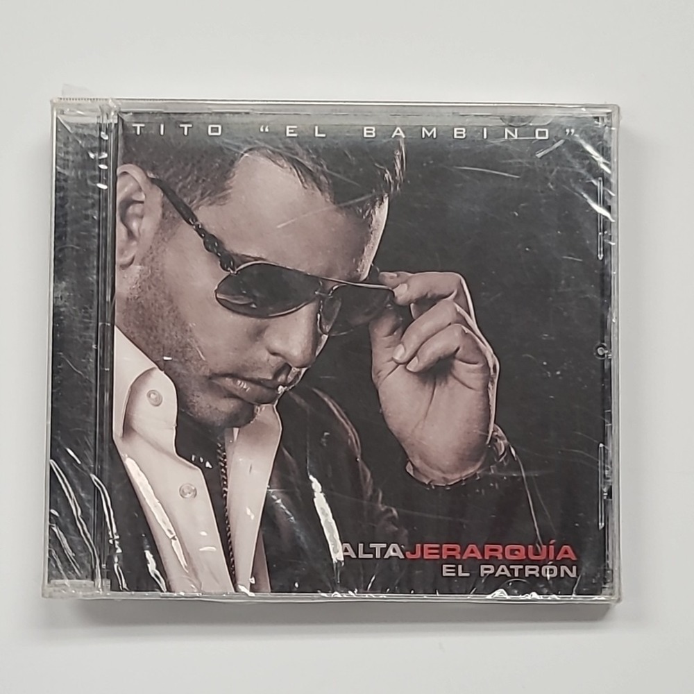 Tito El Bambino Alta Jerarquía El Patrón CD Sealed Reggaeton Latin